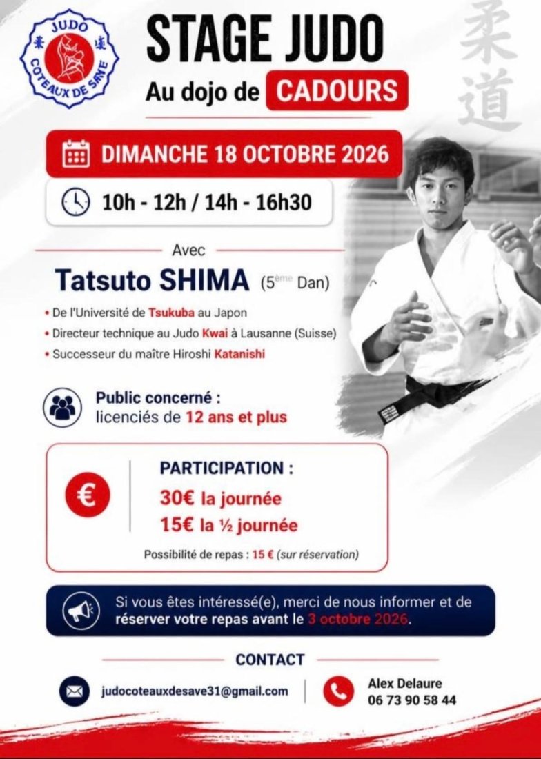 Stage à CADOURS